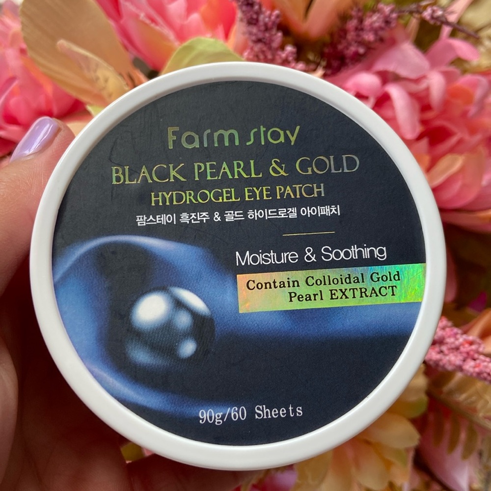 Black pearl & gold hydrogel eye patch 60 sheets